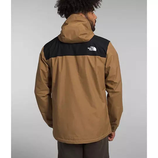 The North Face Antora Jacket - Utility Brown/TNF Black - Stencil