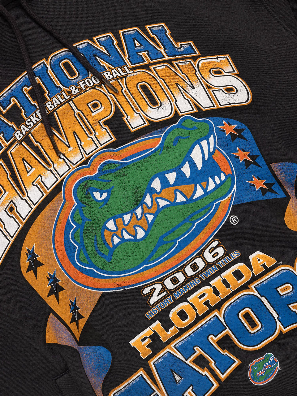 NCAA Gators National Champs Hood - Black