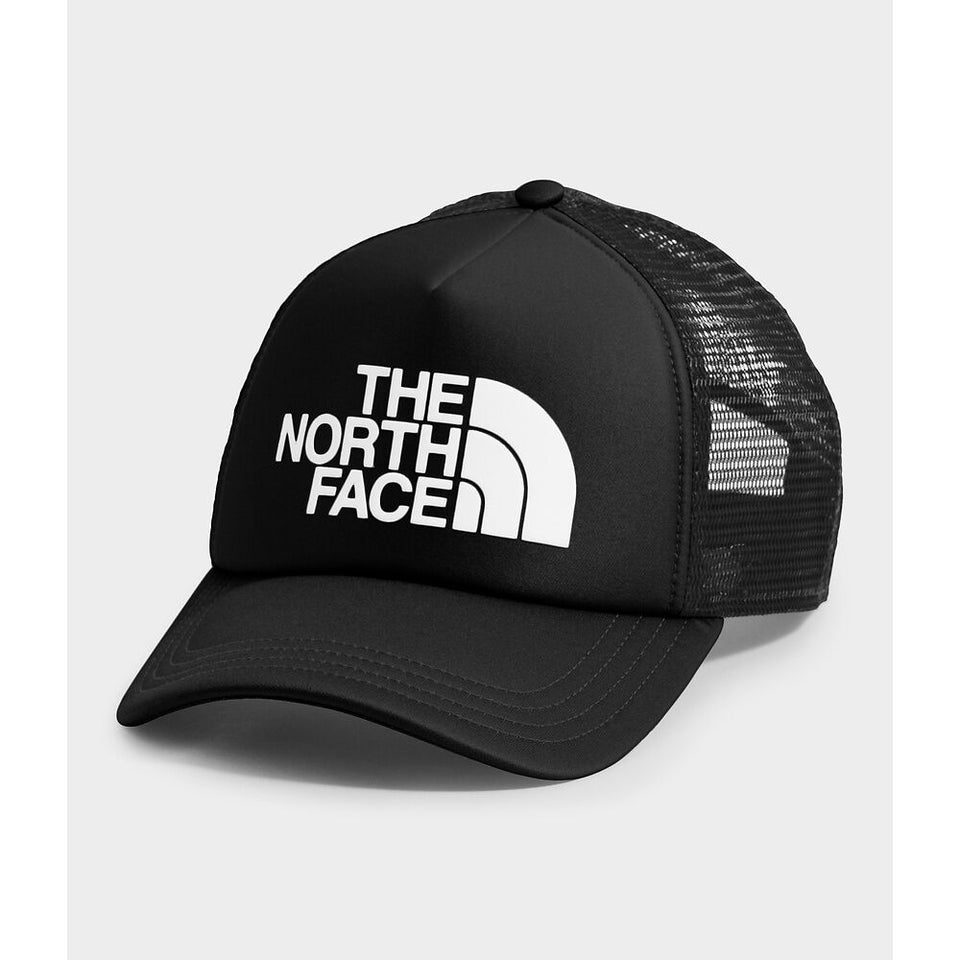 The North Face Logo Trucker Hat - TNF Black/TNF White