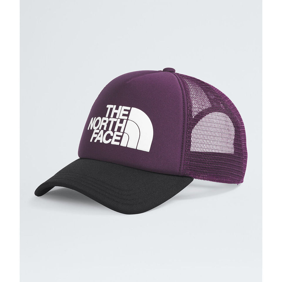 The North Face Logo Trucker Hat - Black Currant Purple