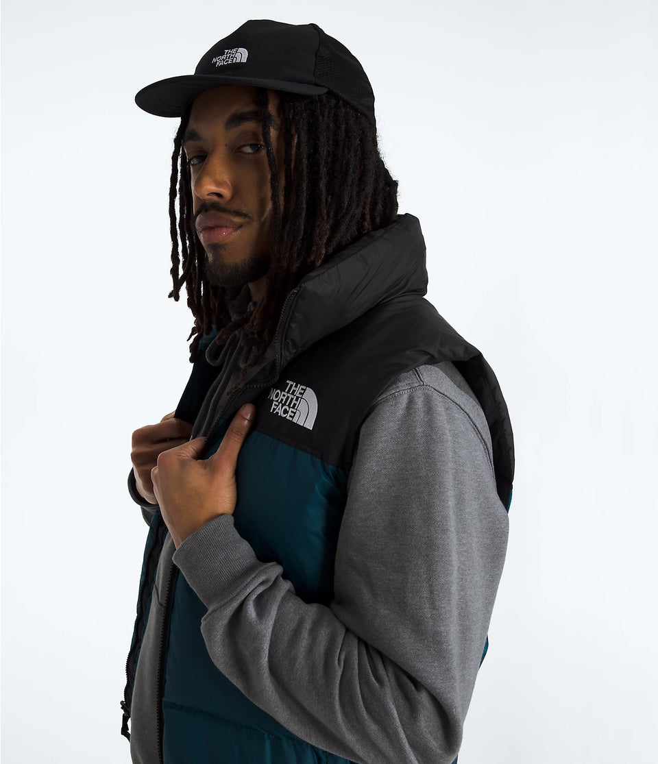 The North Face Men’s 1996 Retro Nuptse Vest - Midnight Petrol/TNF Black