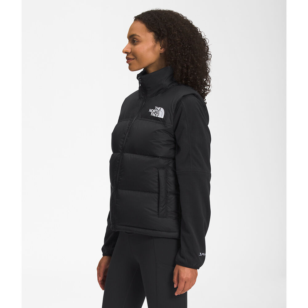 The North Face Women's 1996 Retro Nuptse Vest - Black - Stencil