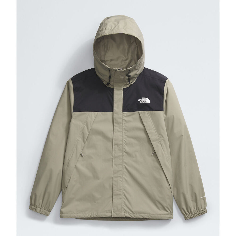 The North Face Antora Jacket - Clay Grey/TNF Black