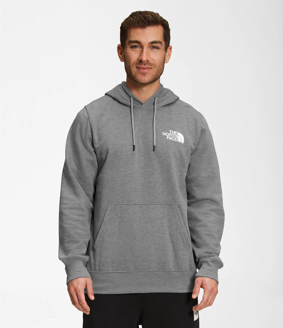 The North Face Men s Box NSE Pullover Hoodie TNF Medium Grey Heather T Stencil