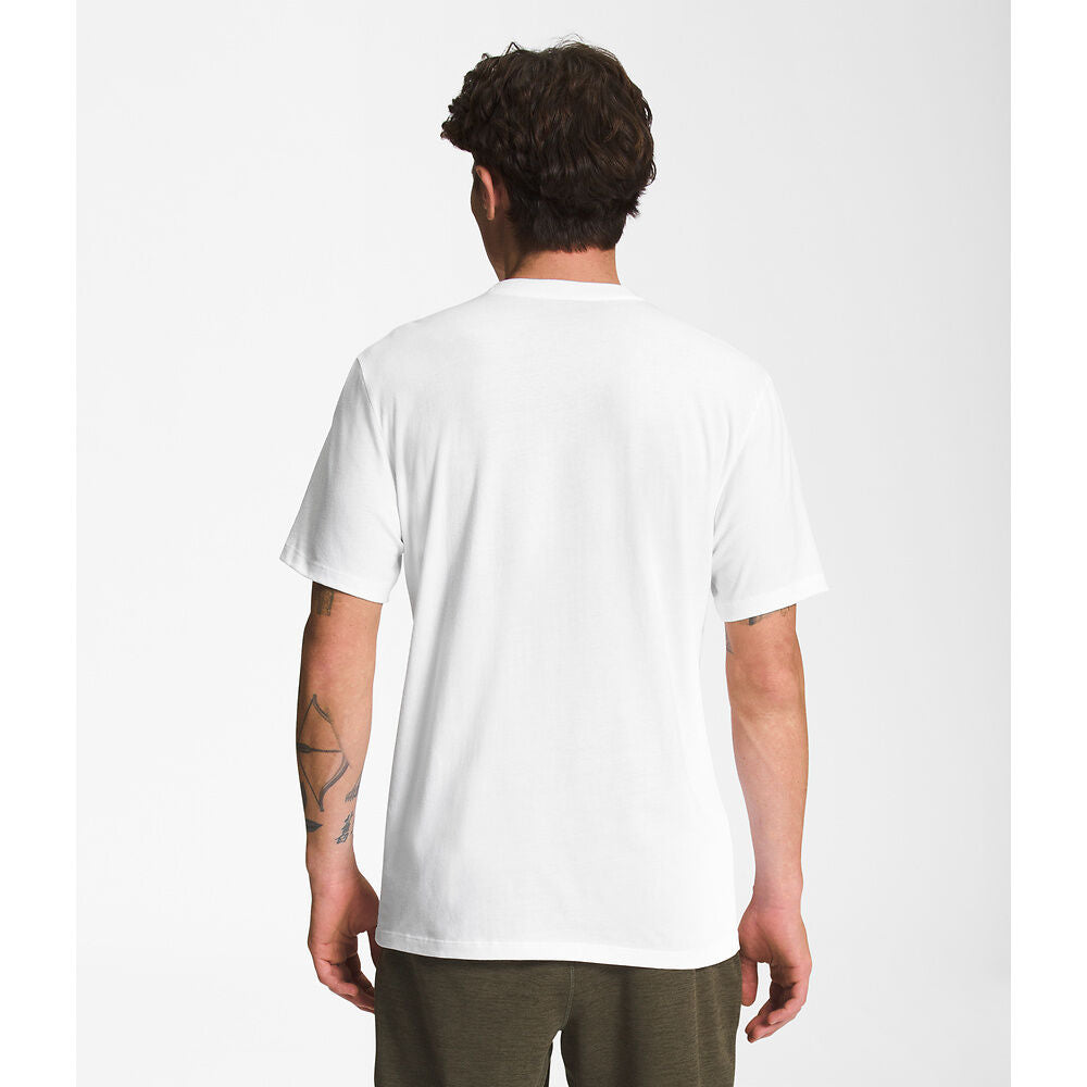 The North Face S/S Half Dome Tee - White / Black - Stencil