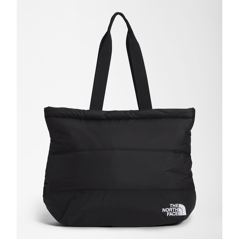 The North Face Nuptse Tote - TNF Black - Stencil
