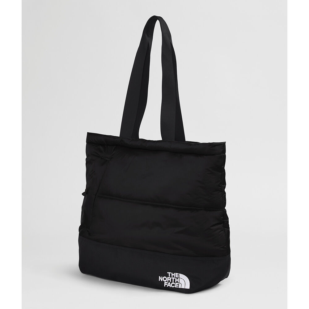 The North Face Nuptse Tote - TNF Black - Stencil