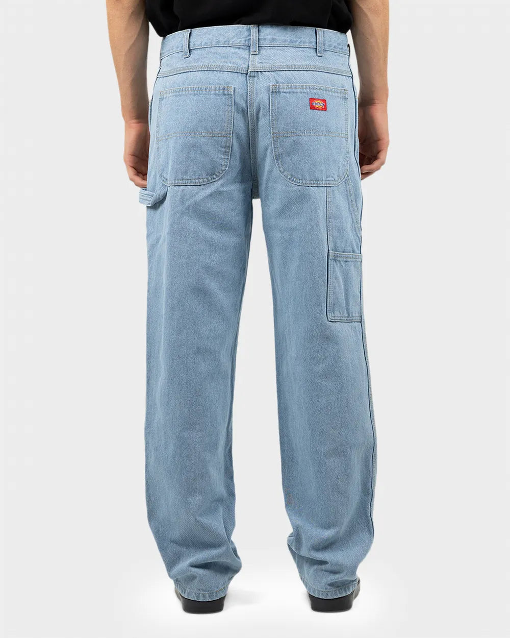 Dickies 1993 Relaxed Heavyweight Denim Carpenter Jean - Light Indigo - Stencil