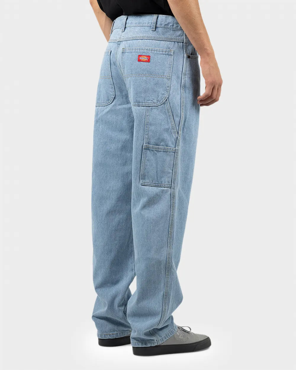 Dickies 1993 Relaxed Heavyweight Denim Carpenter Jean - Light Indigo - Stencil