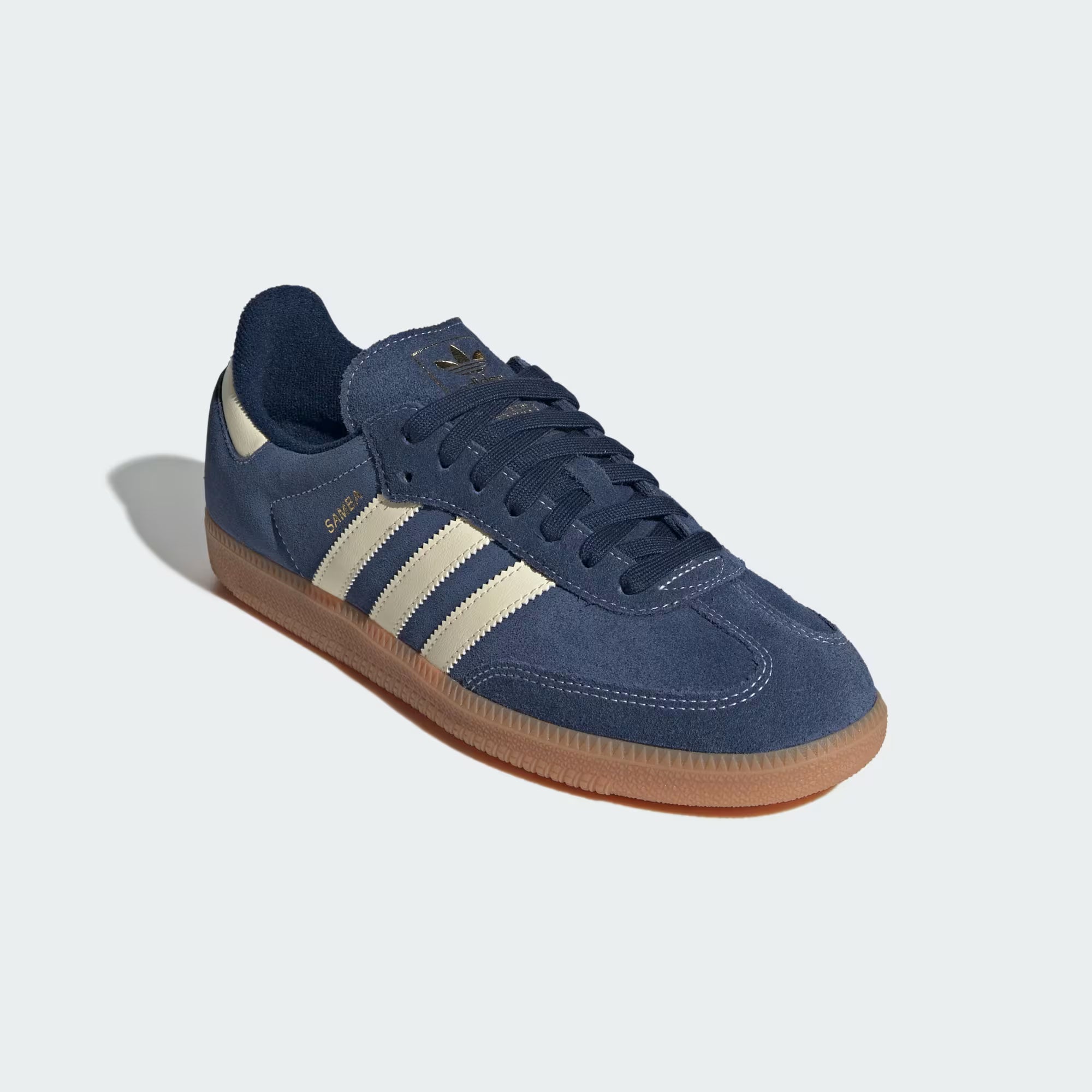 Adidas Samba OG - Night Indigo / Warm Vanilla / Gum - Stencil