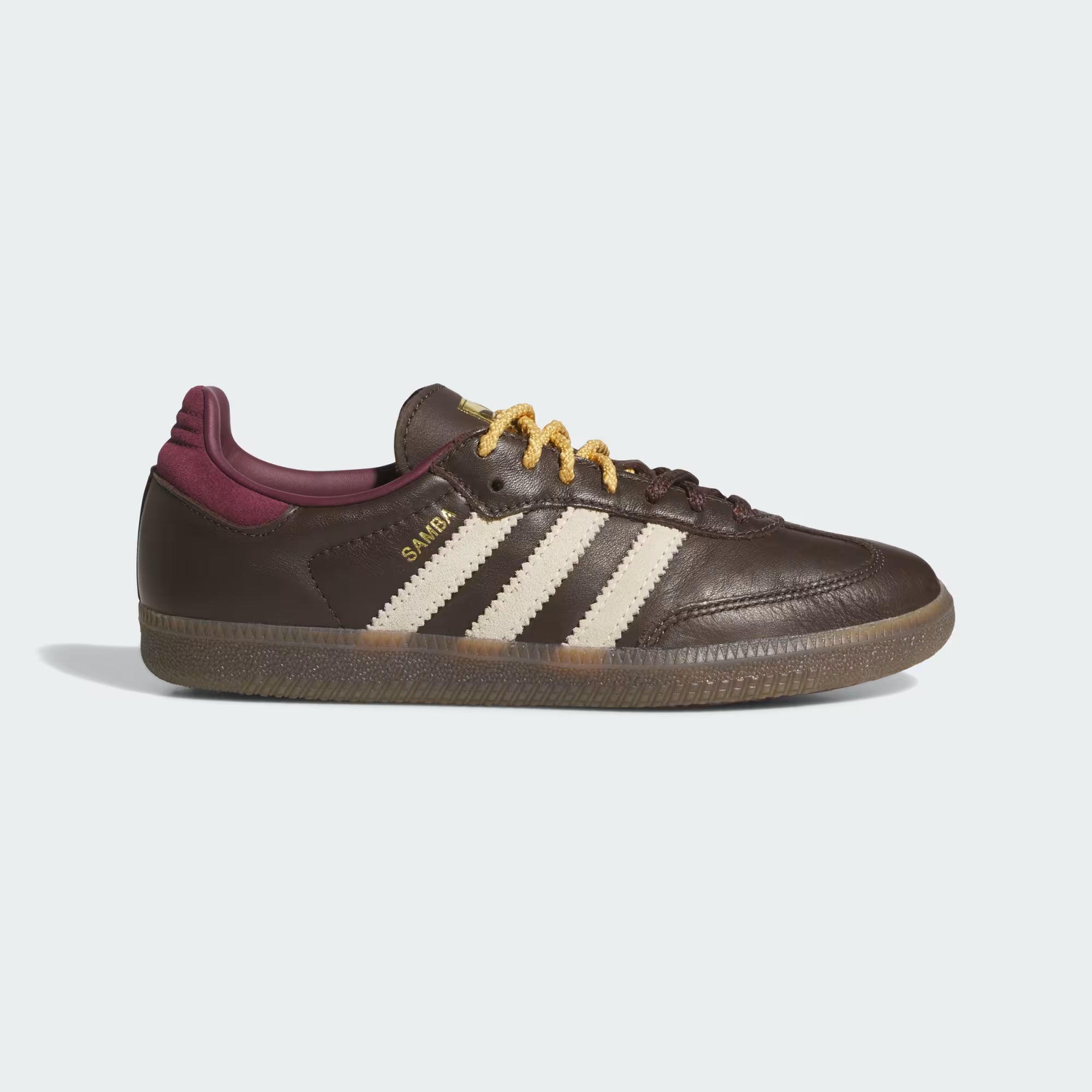 Adidas Women's Samba OG - Brown / Warm Vanilla / Maroon