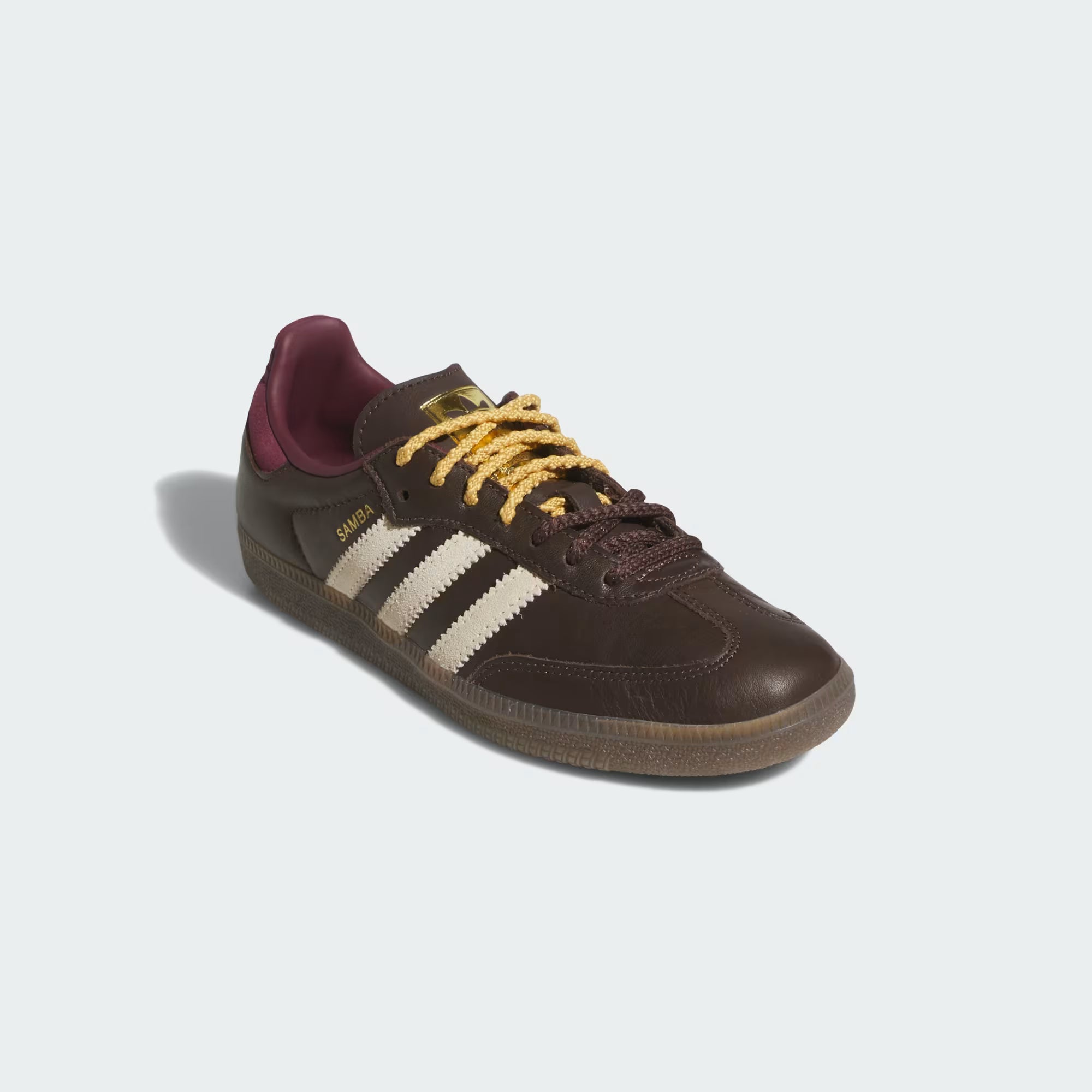Adidas Women's Samba OG - Brown / Warm Vanilla / Maroon