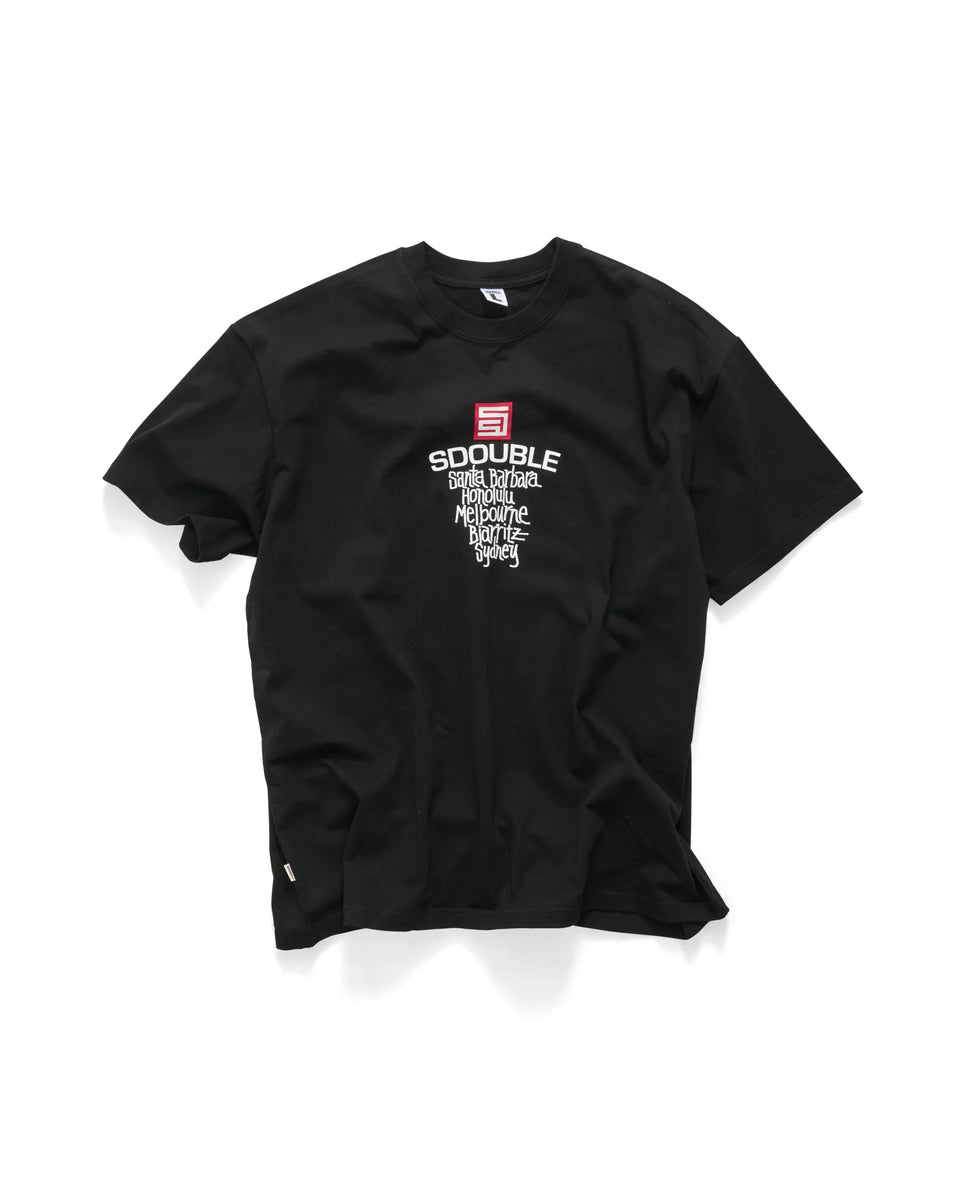 S-Double Cities SS Tee - Black