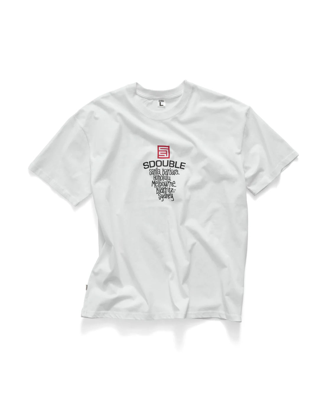 S-Double Cities SS Tee - White