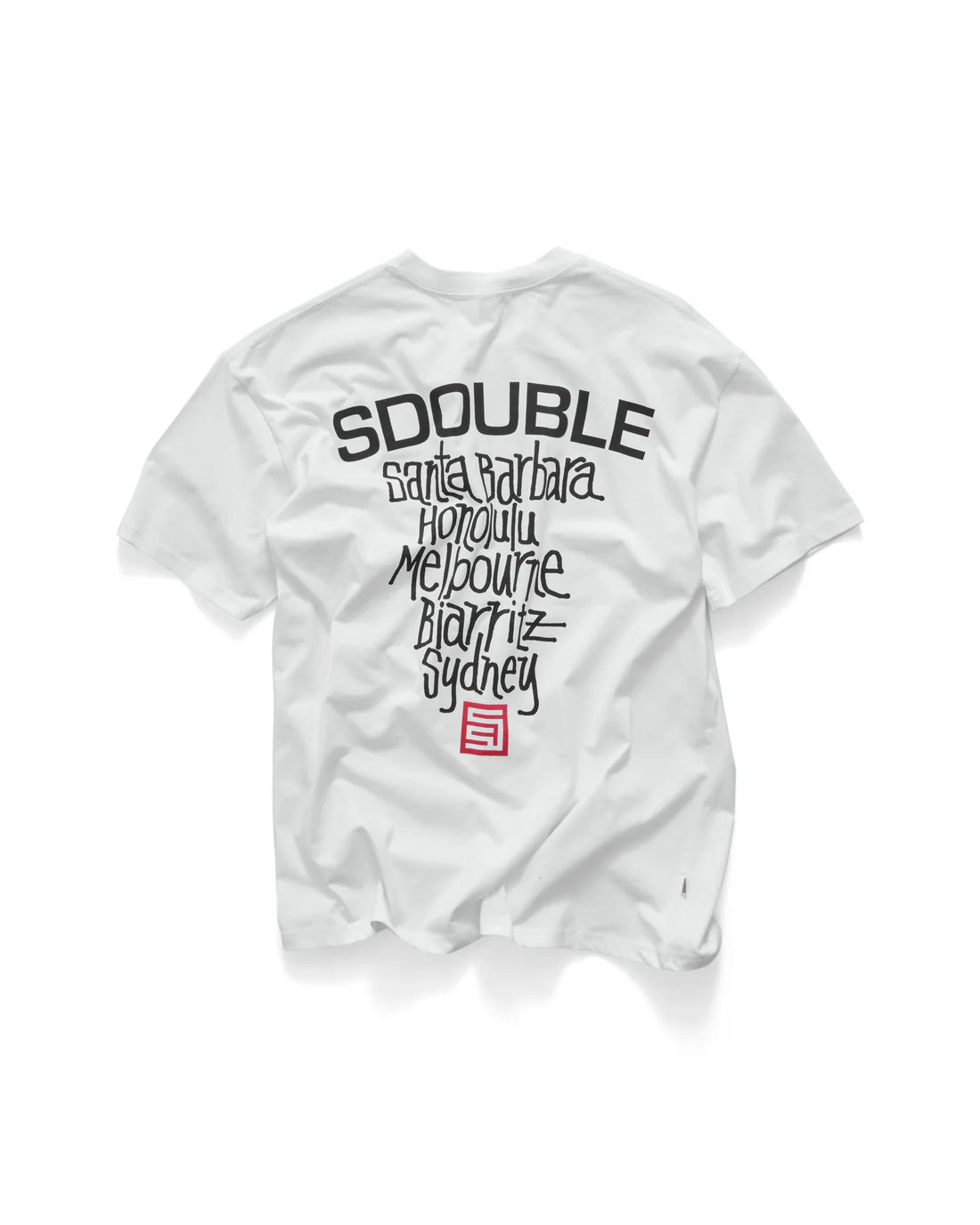 S-Double Cities SS Tee - White