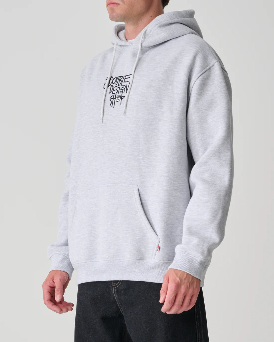 S-Double Dot Shop Hood - Ash Heather