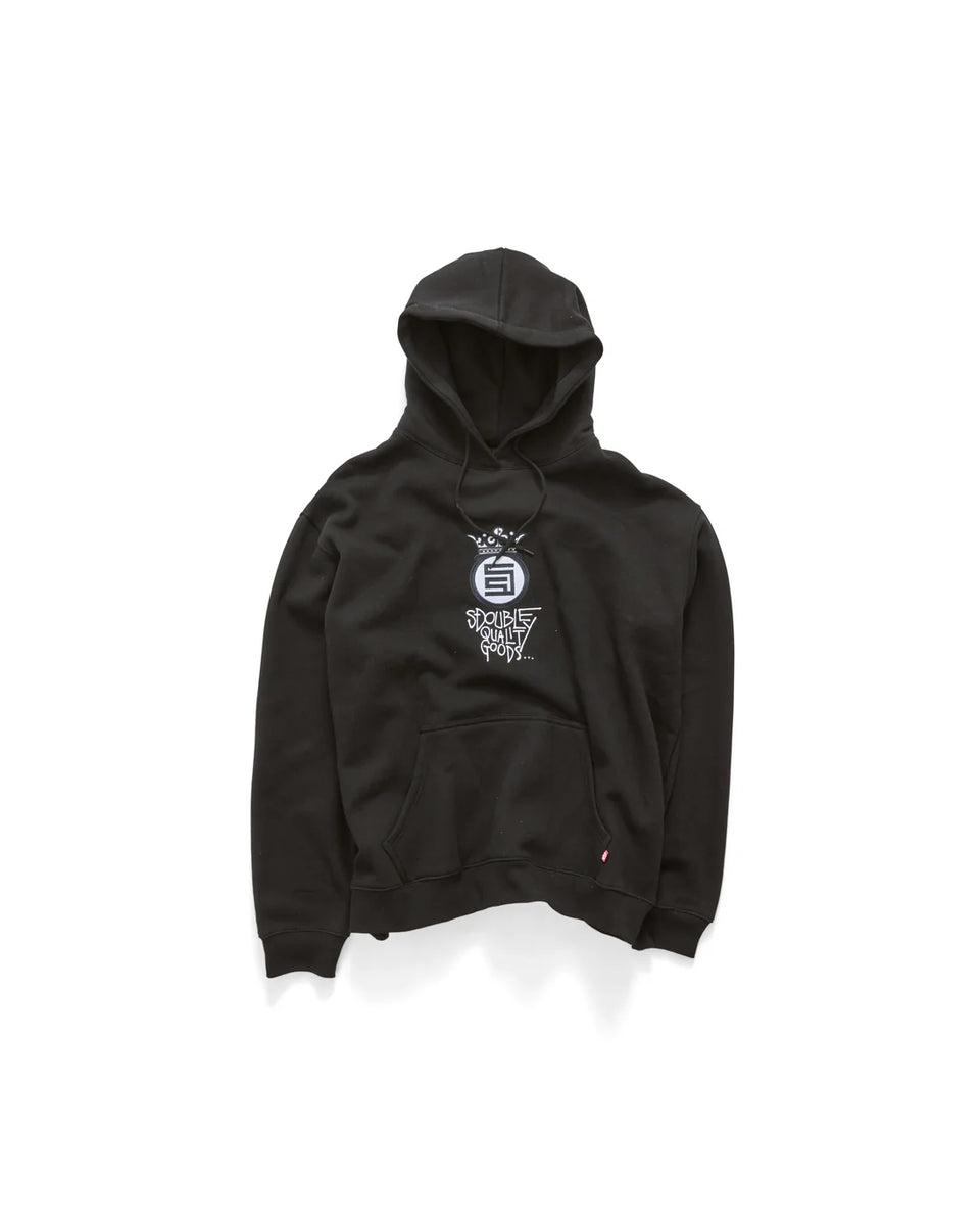S-Double Crown Dot Hood - Black