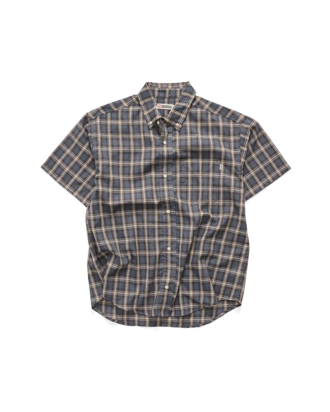 S-Double Alston SS Shirt - Blue - Stencil