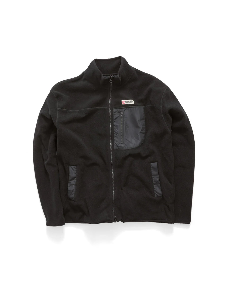 S-Double Polar Fleece Jacket - Black