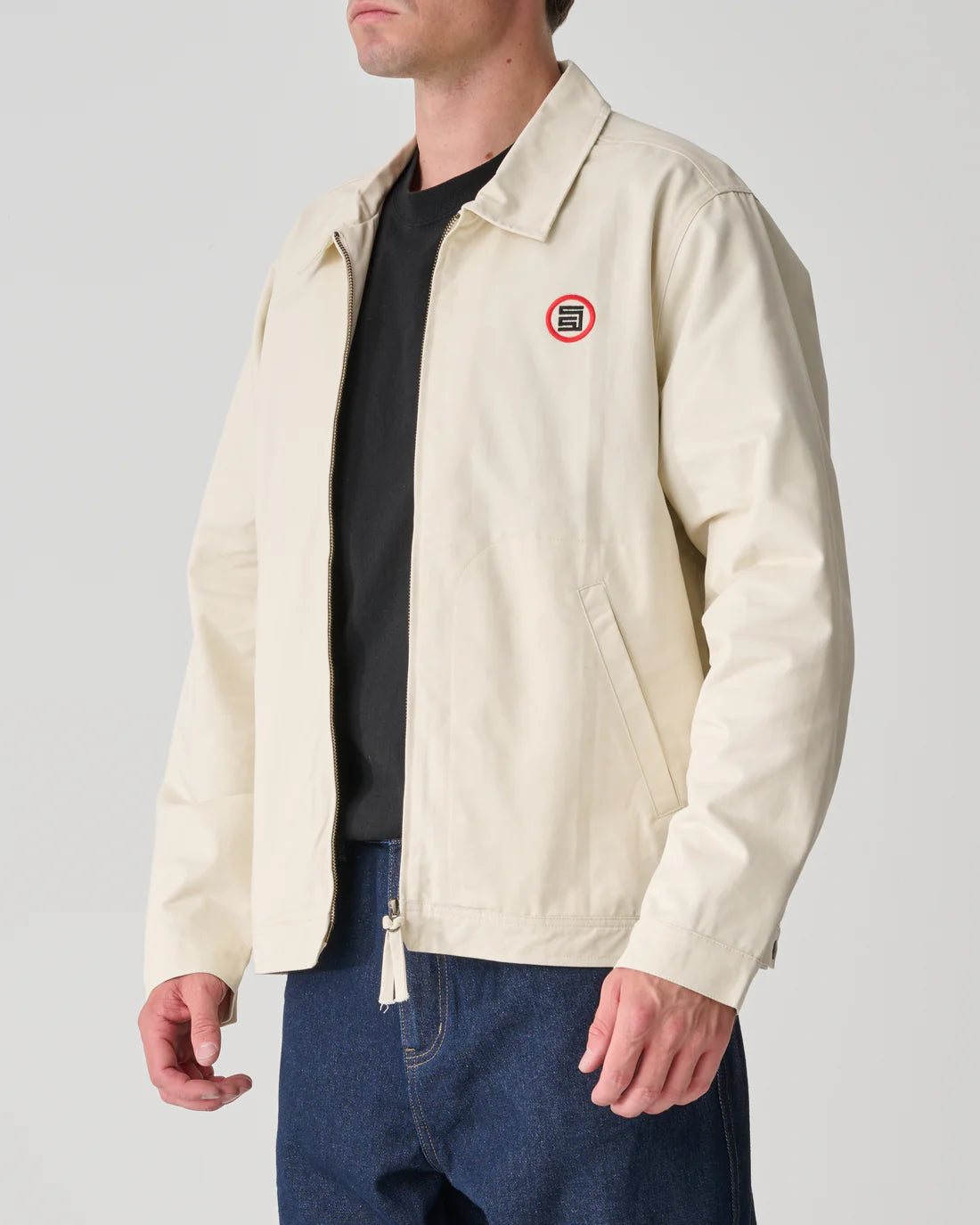 S-Double Twill Jacket - Bone