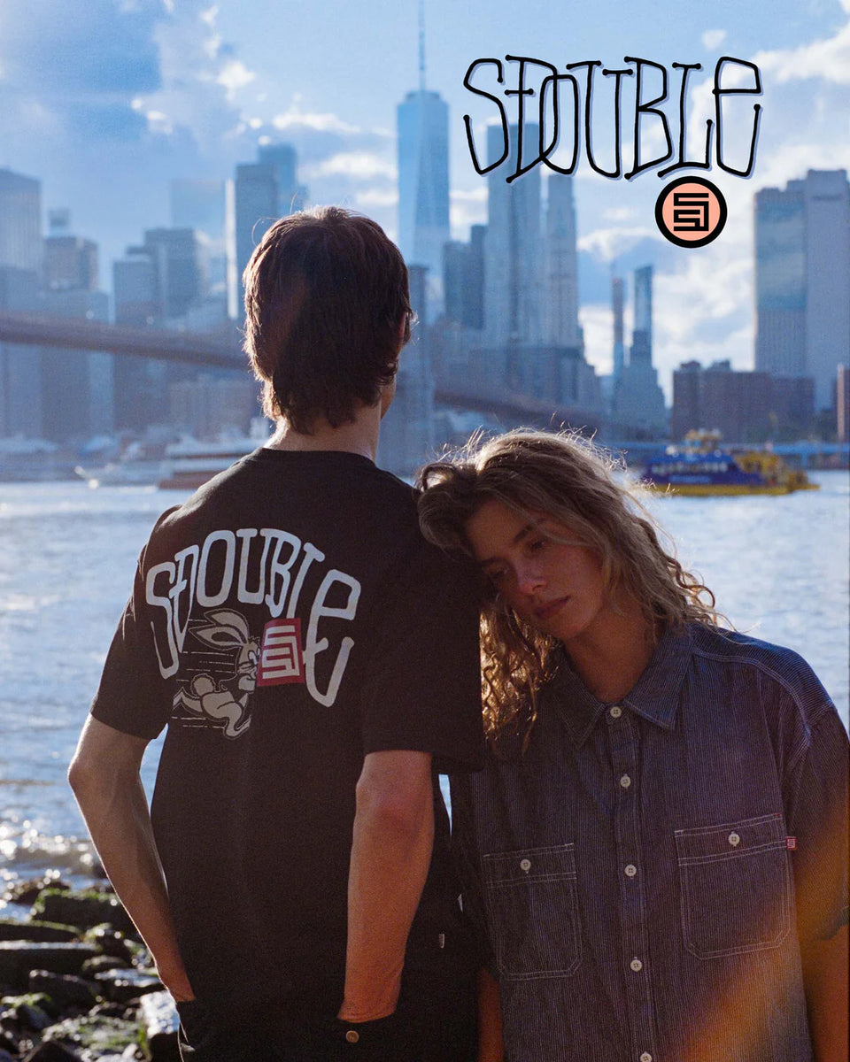 S-Double Rabbit SS Tee - Black