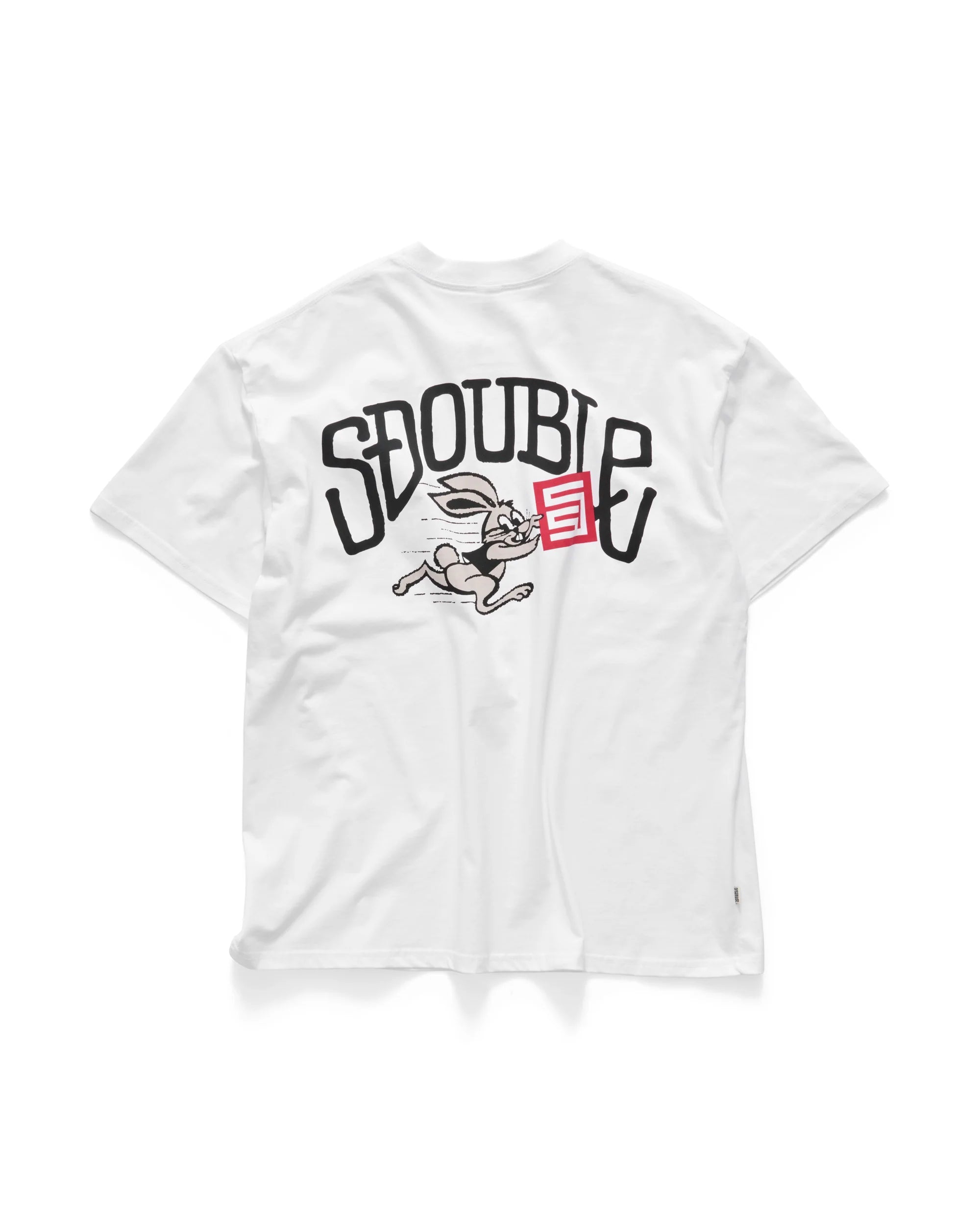 S-Double Rabbit SS Tee - White