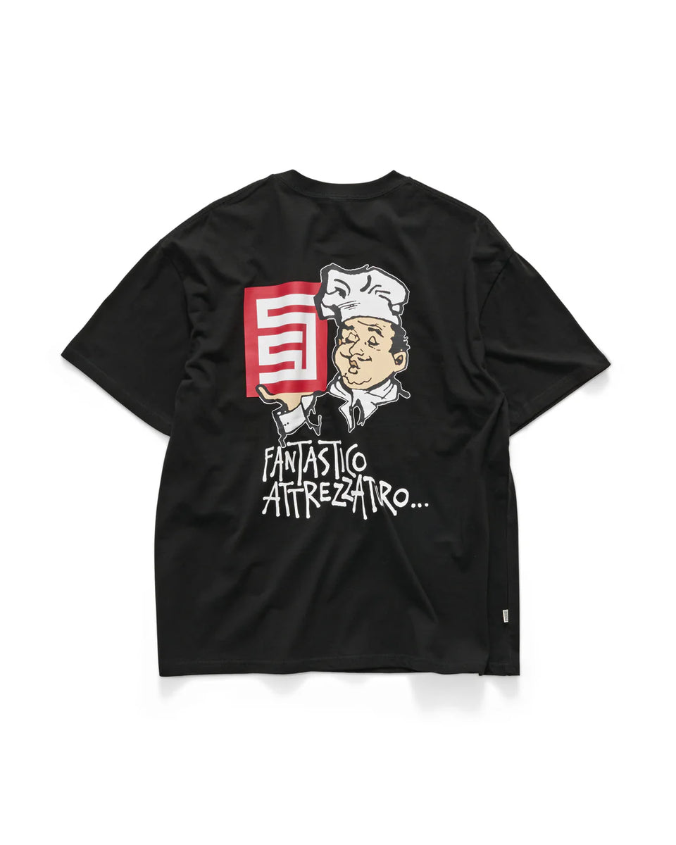 S-Double Fantastico SS Tee - Black