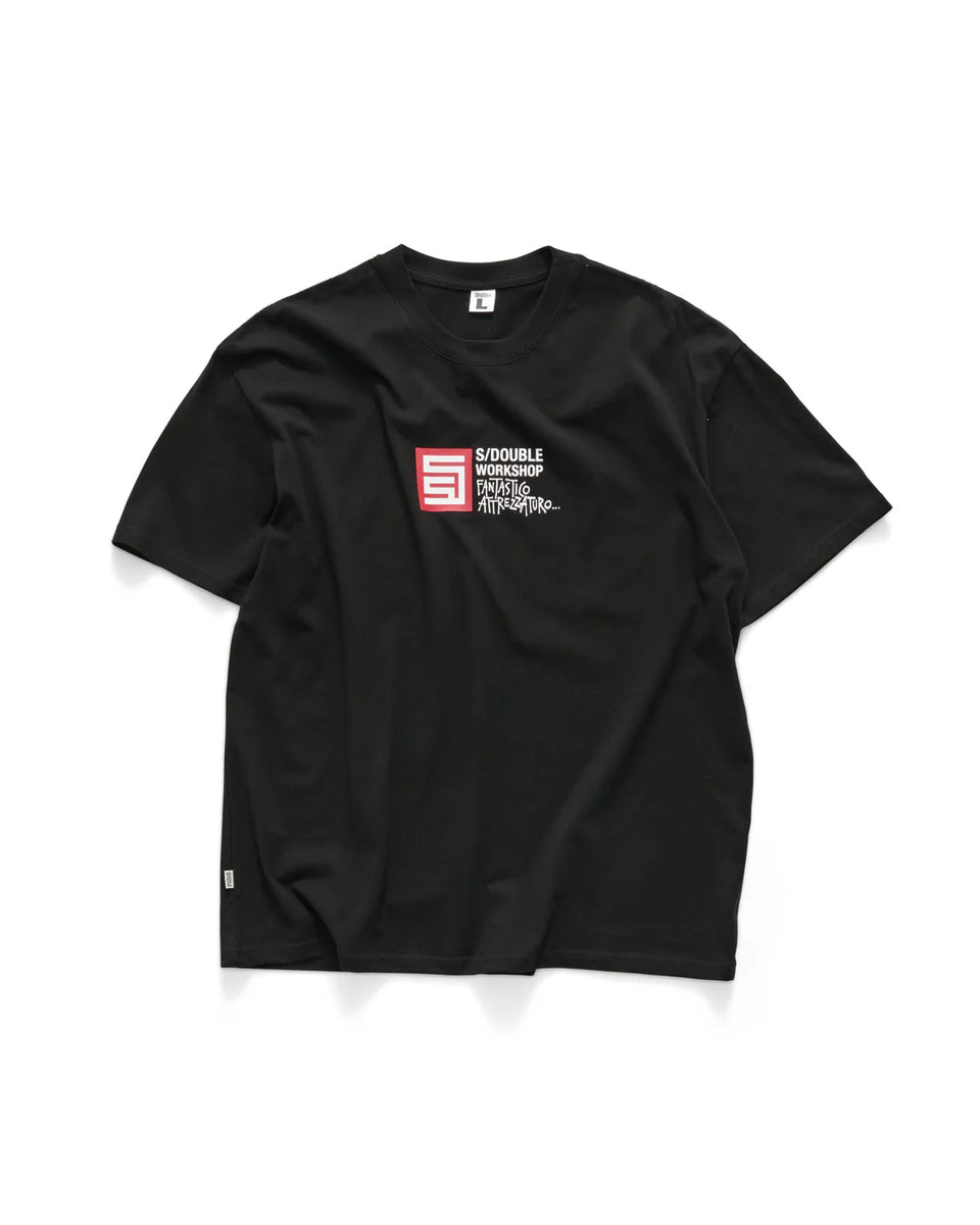 S-Double Fantastico SS Tee - Black