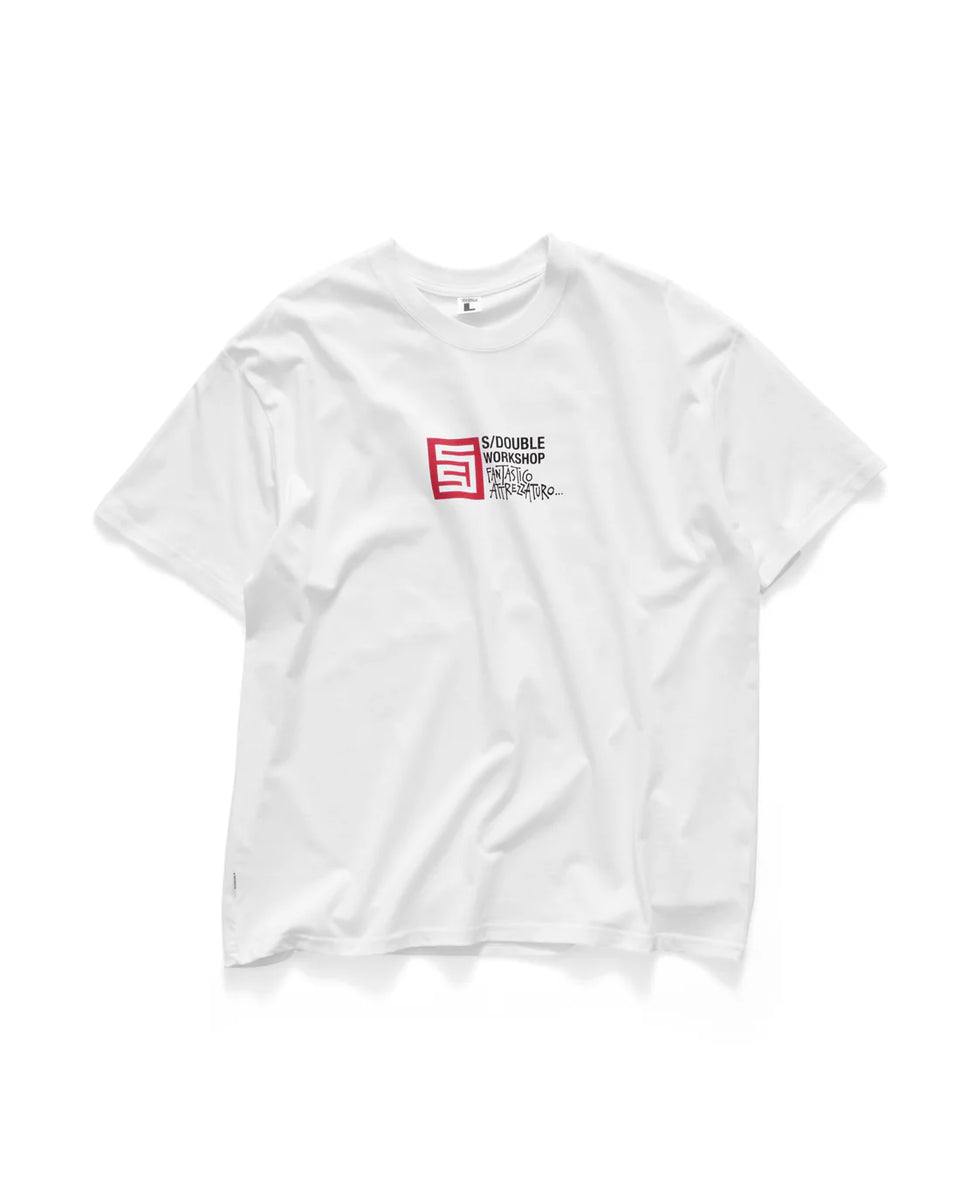S-Double Fantastico SS Tee - White