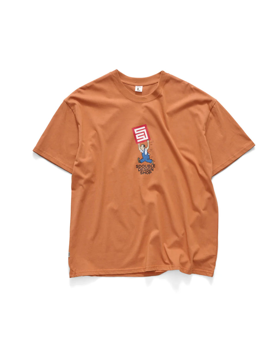 S-Double Overalls SS Tee - Spice