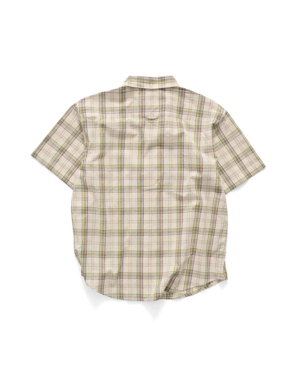 S-Double Channel Shirt - White/Green