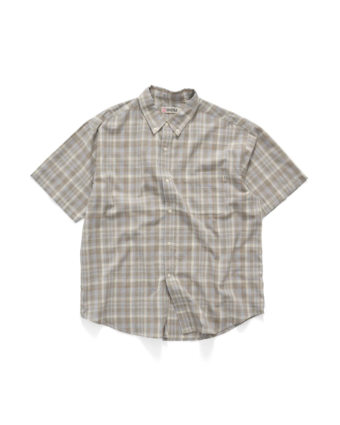 S-Double Bonnie SS Classic Shirt - Grey - Stencil