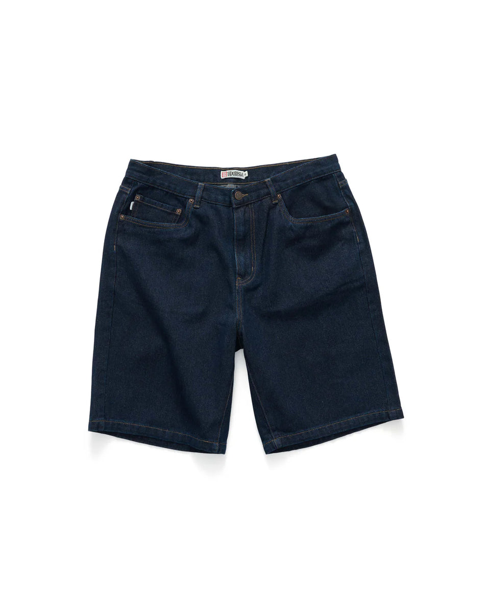 S-Double EMB 5 Pocket Short - One Rinse