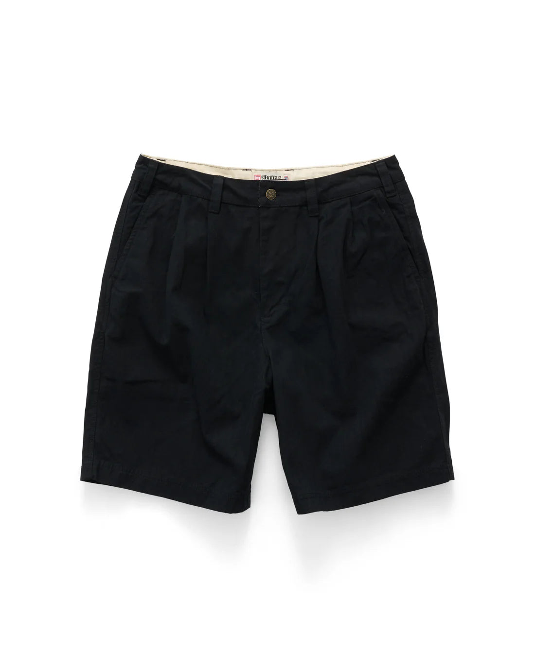 S-Double Trench Short - Black