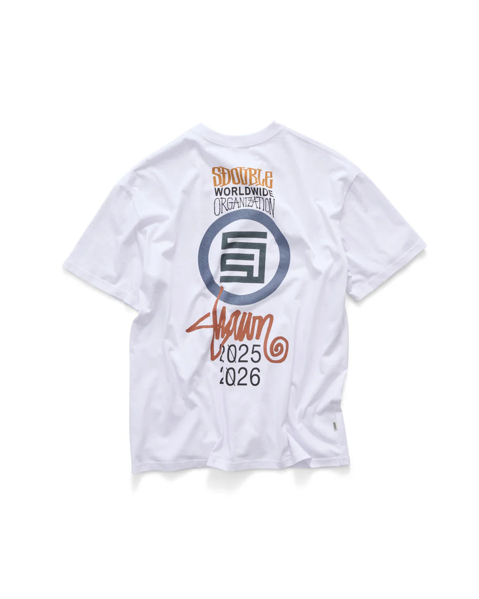 S-Double 25/26 SS Tee - White