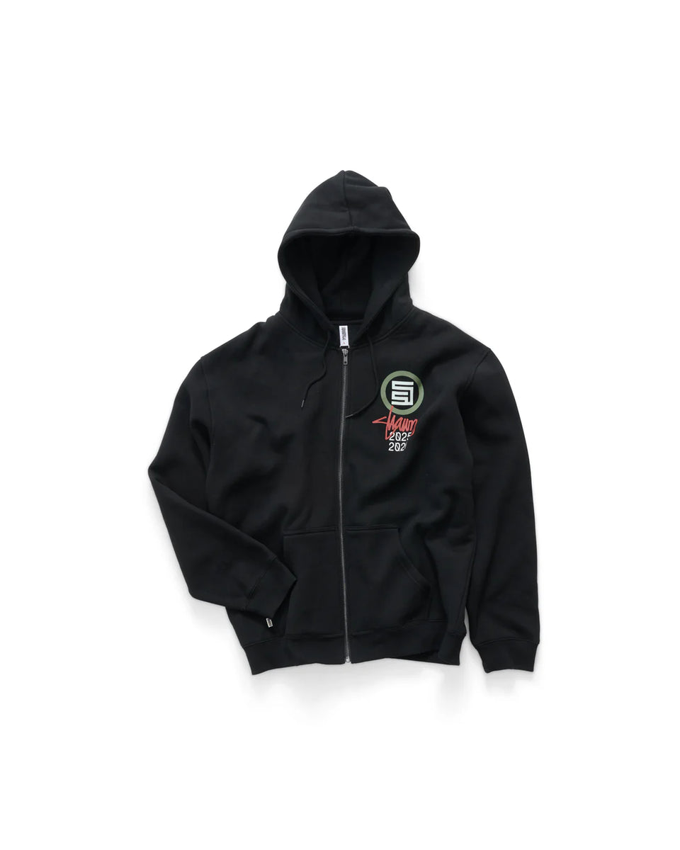 S-Double 25/26 Zip Thru Hood - Black