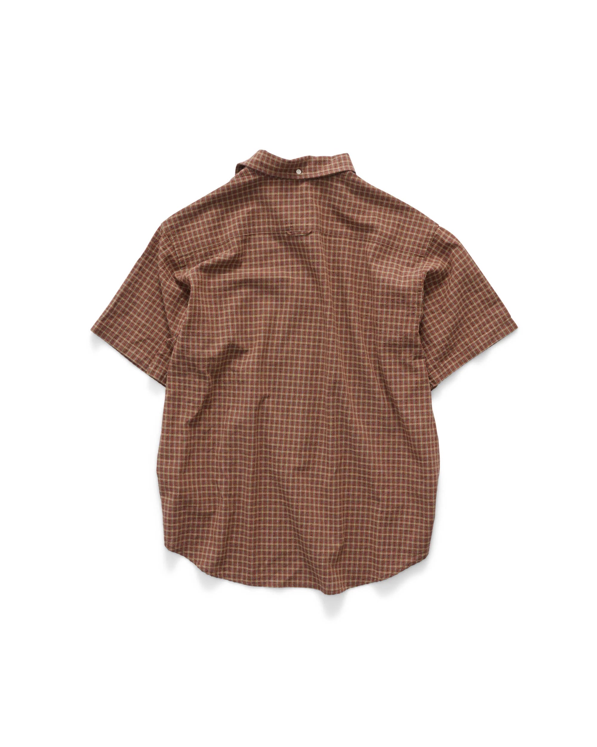 S-Double South Plaid Classic S/S Shirt - Spiced