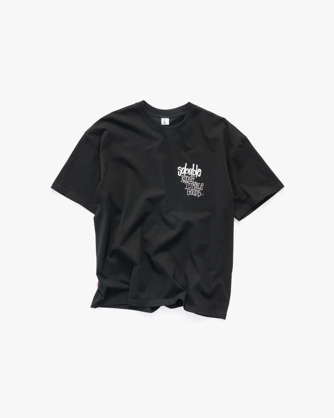 S-Double Rough and Tumble T-Shirt - Solid Black