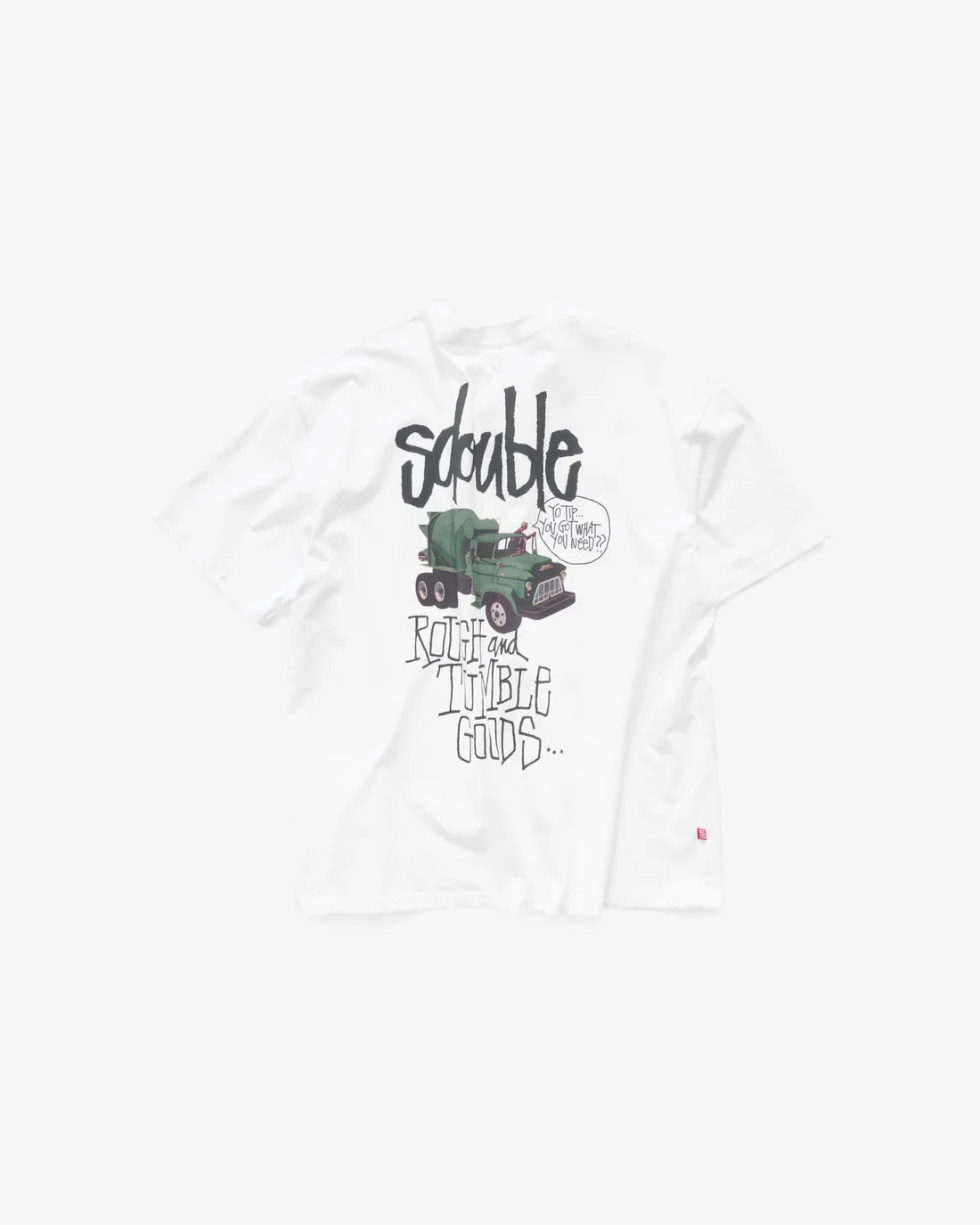 S-Double Rough and Tumble T-Shirt - White