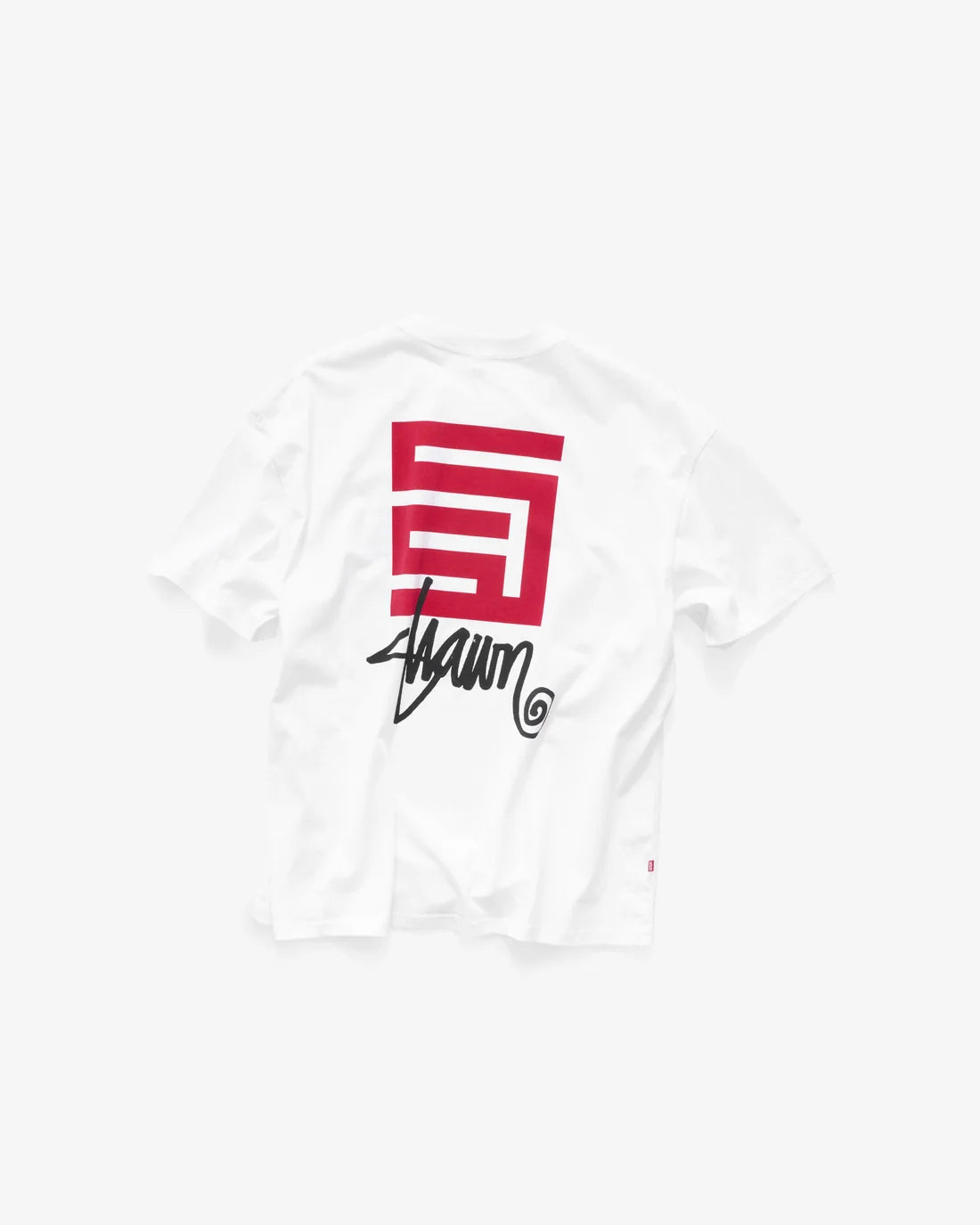 S-Double Big Frameless T-Shirt - White