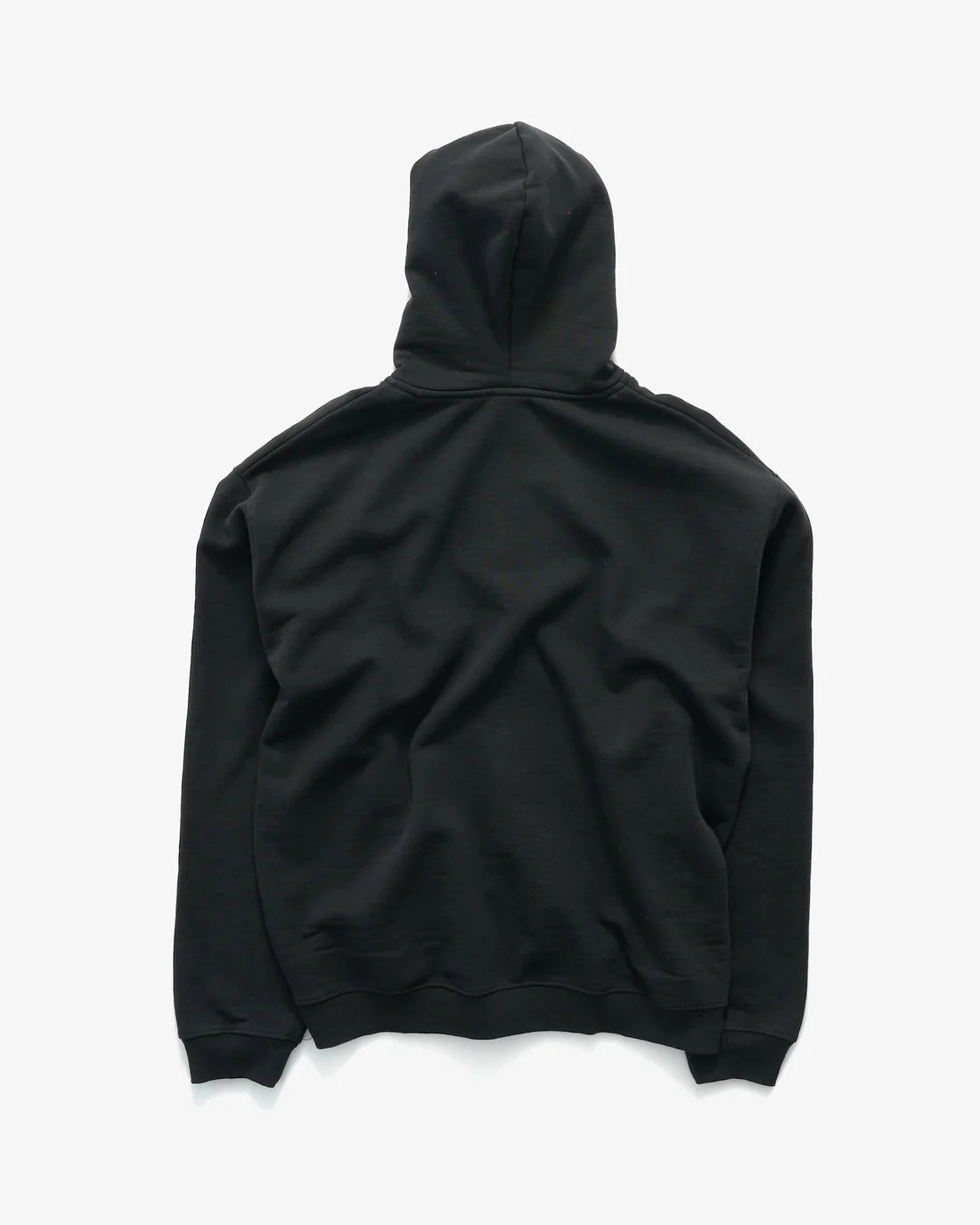 S-Double Triple Block Zip Hoodie - Black