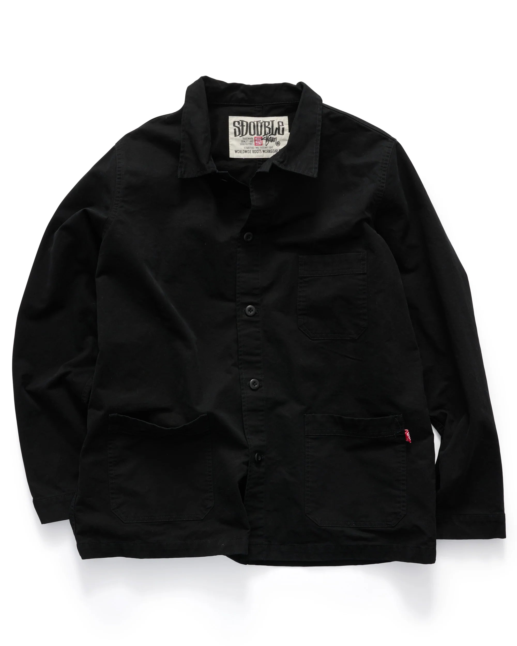 S-Double Chore Coat - Black