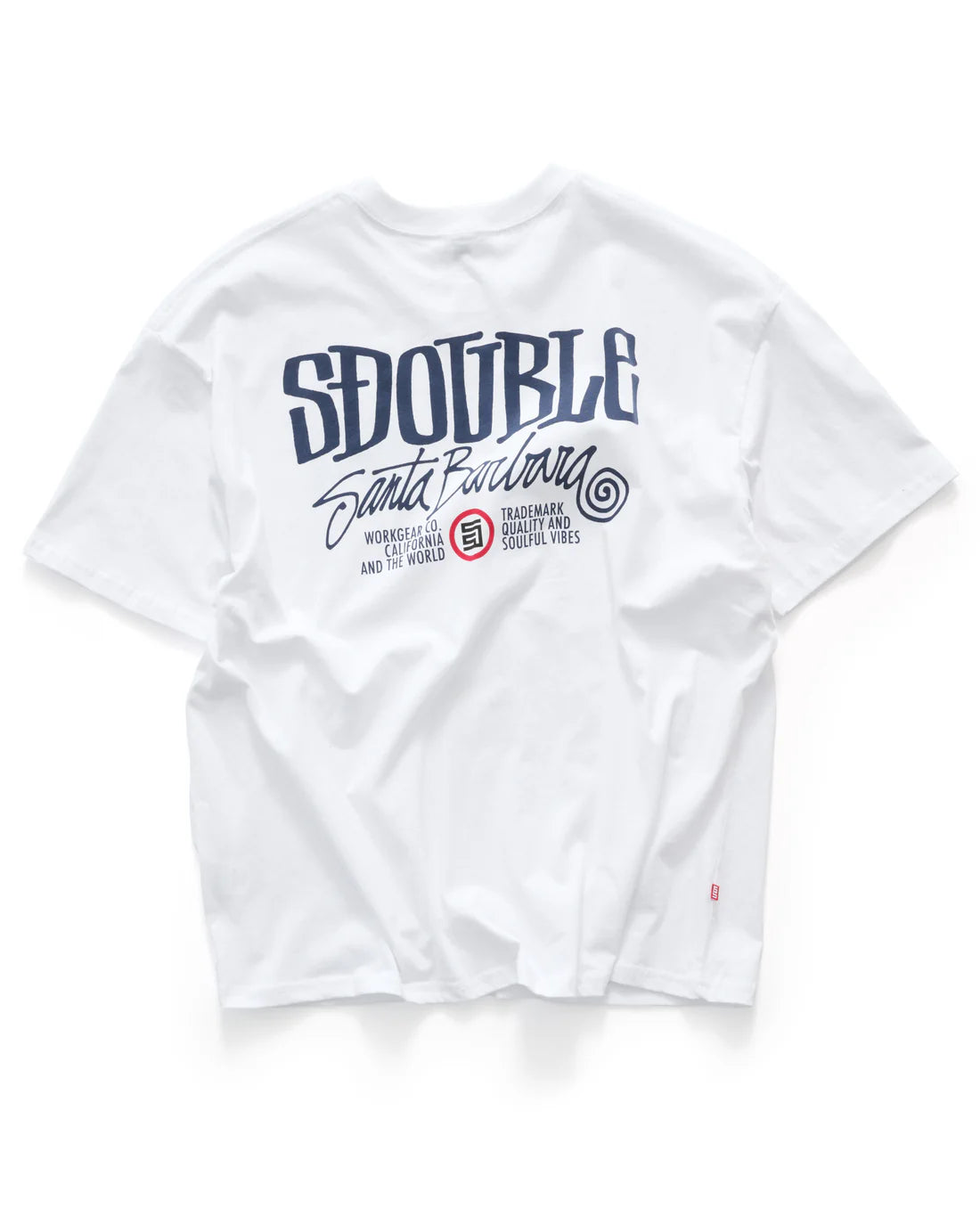 S-Double Trademark T-Shirt - White - Stencil