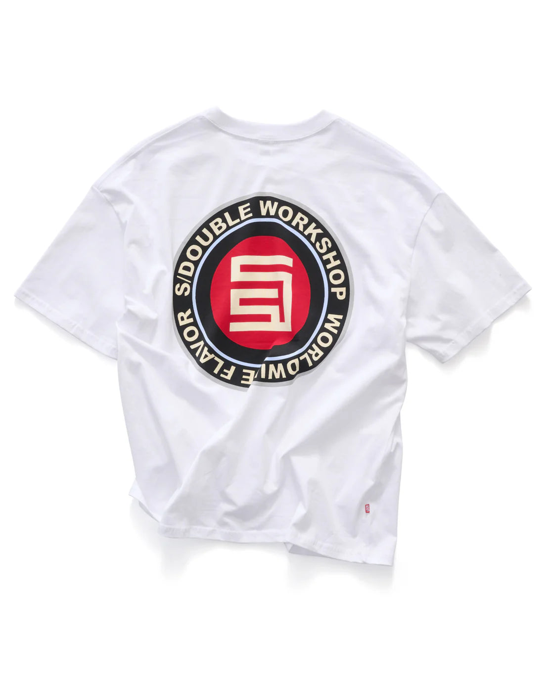 S-Double Flavor Dot T-Shirt - White - Stencil