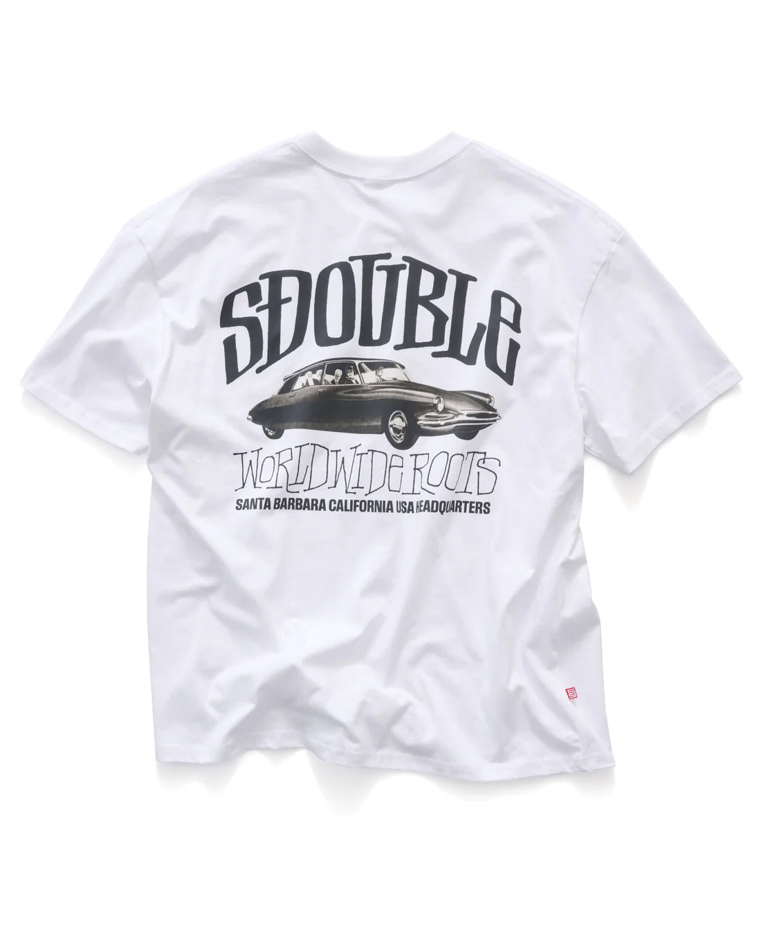 S-Double Citreon T-Shirt - White - Stencil