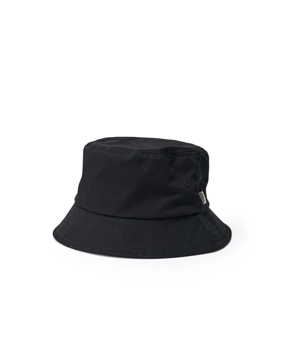 S-Double Shawn Script Bucket Hat - Black