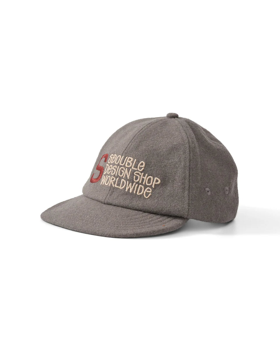 S-Double Wool Cap - Charcoal