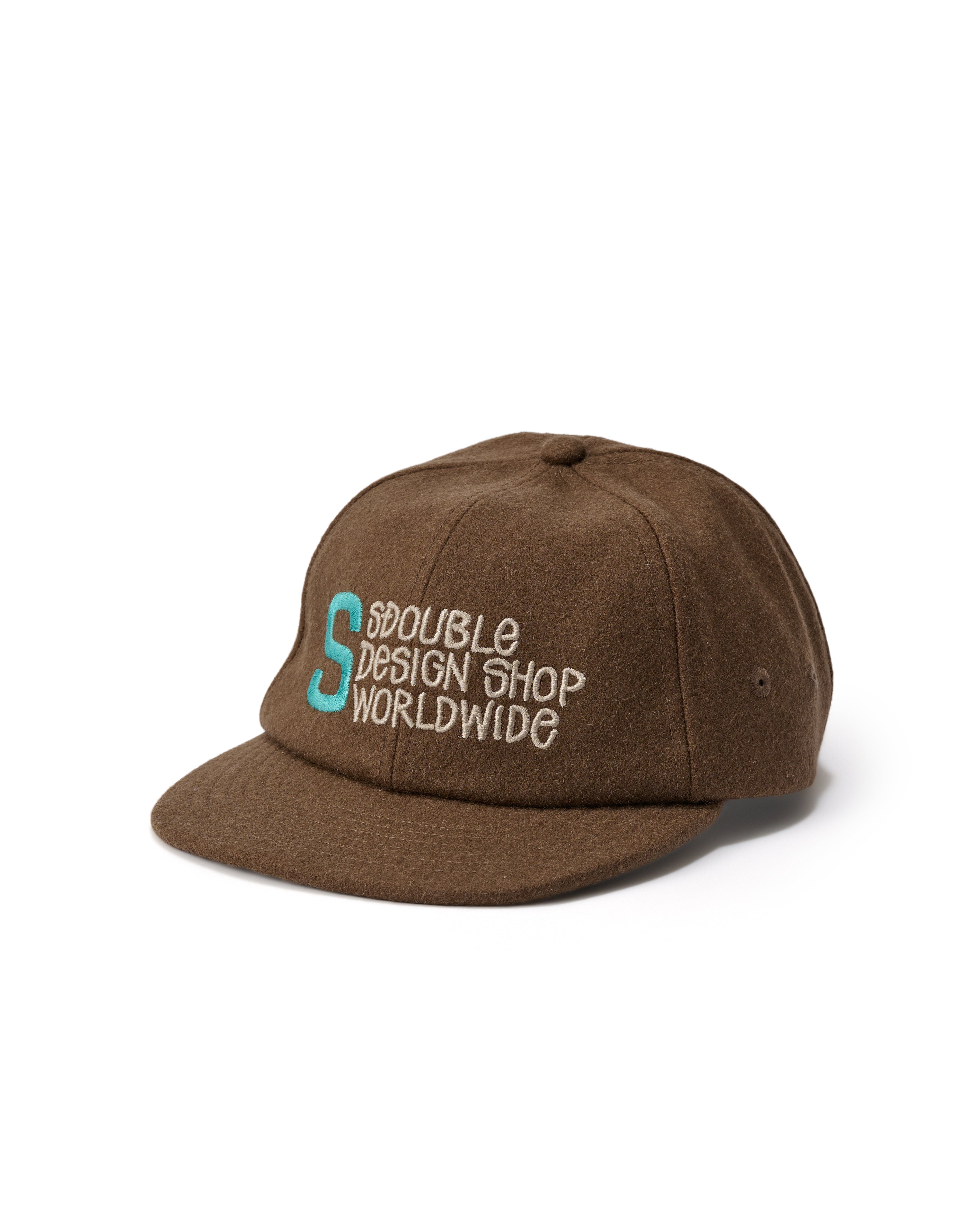 S-Double Wool Cap - Brown