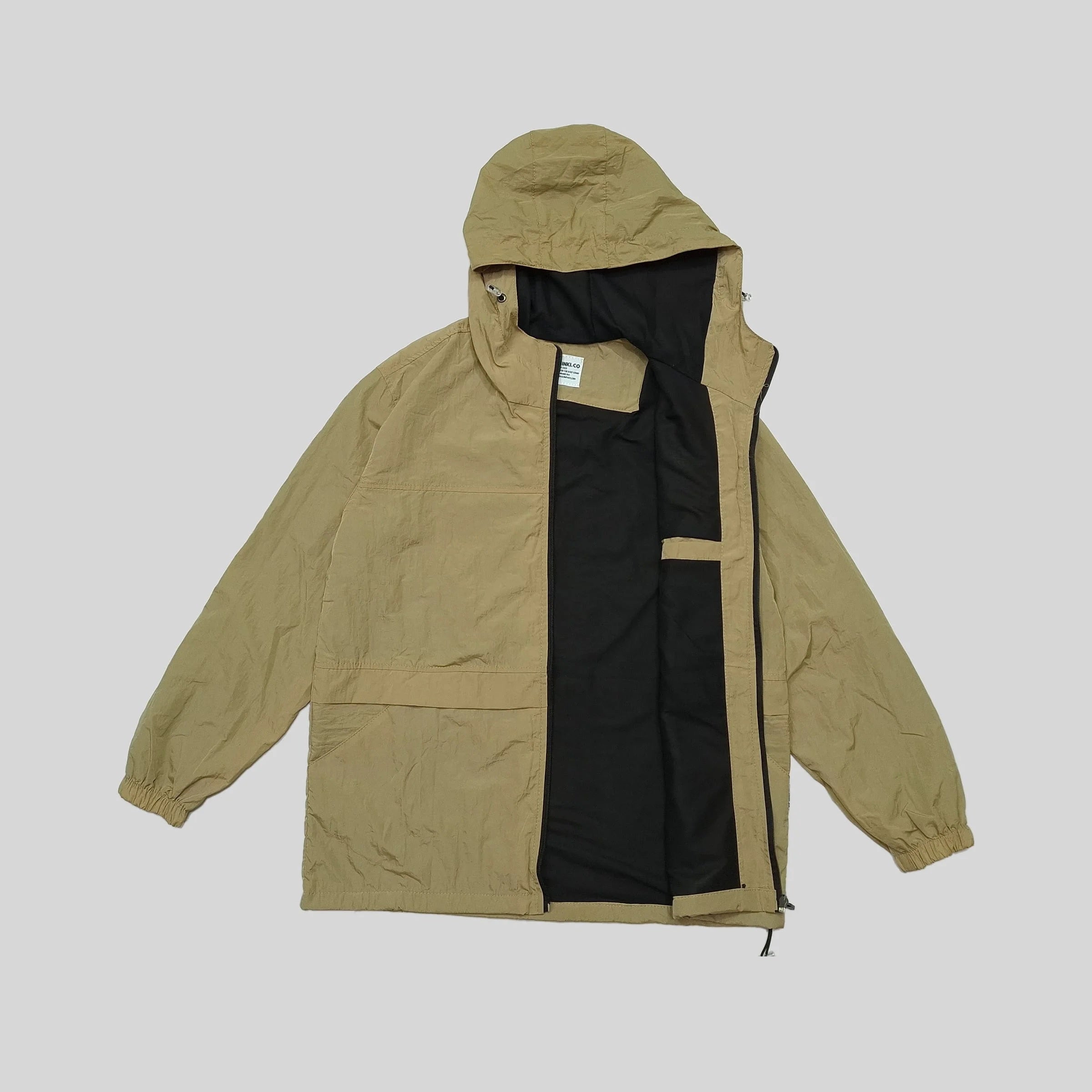 Helsinki Windbreaker Jacket - Tan
