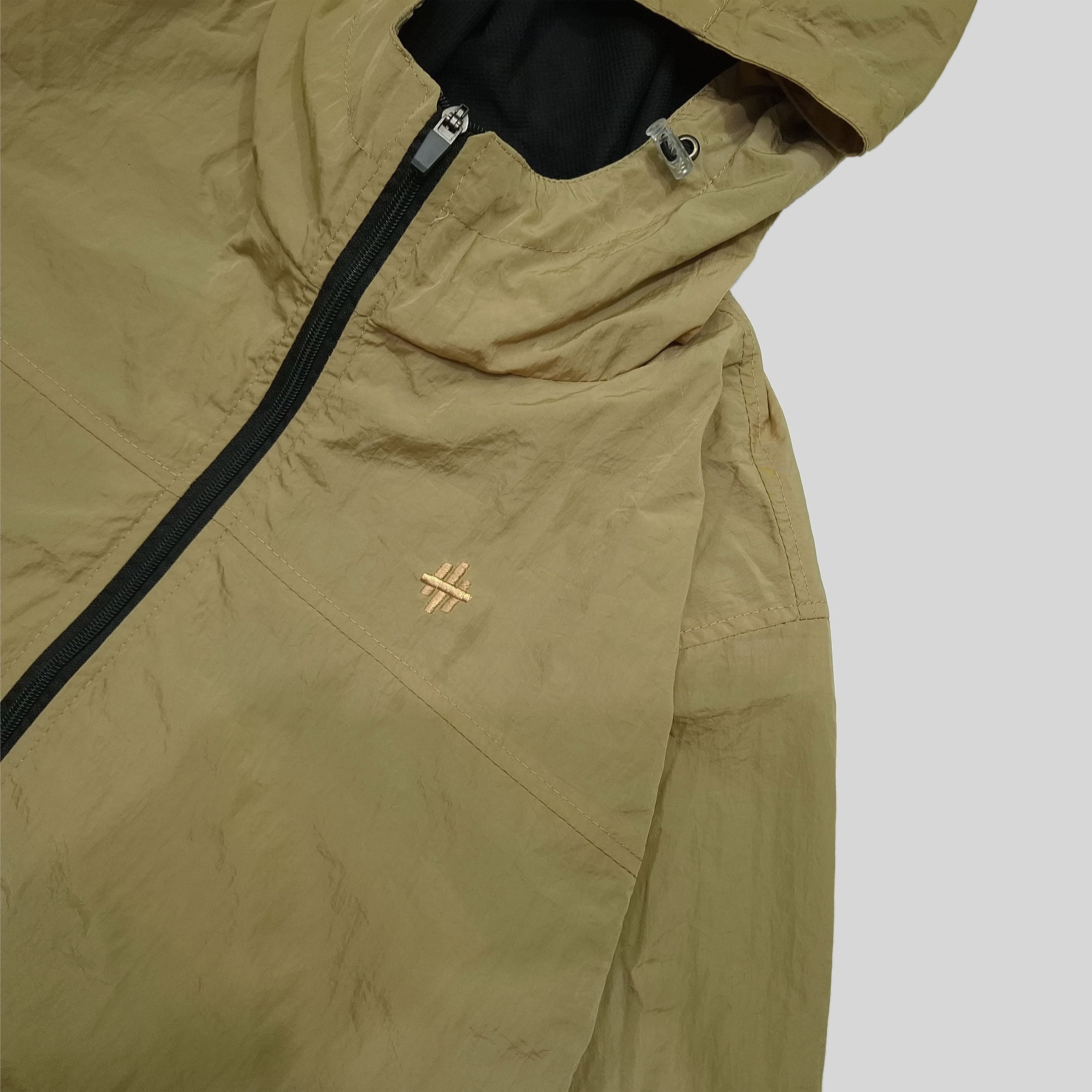 Helsinki Windbreaker Jacket - Tan